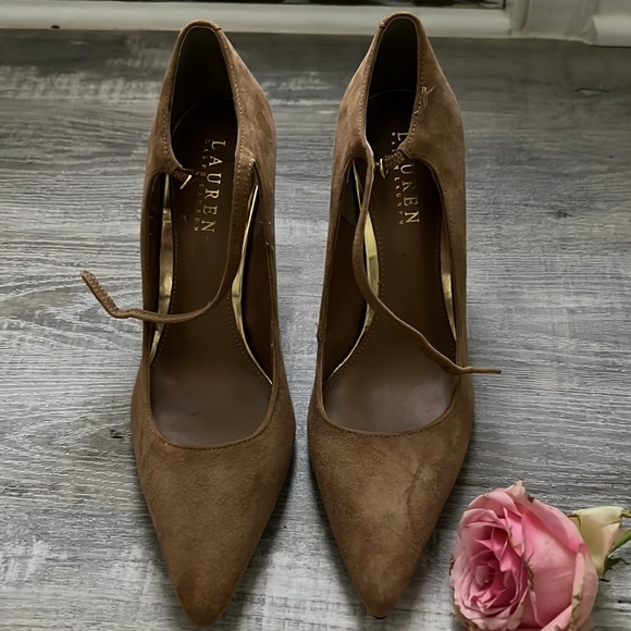 Ralph Lauren - suede heels - Women’s 7.5 - Brand new - Picture 10 of 13
